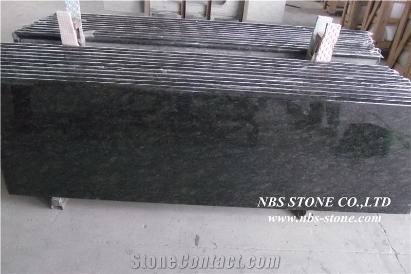 China Neimeng Butterfly Blue Granite Kitchen Countertop