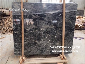 Chinese Bohemia Grey Marble Slabs & Tiles,China Grey Marble Slabs