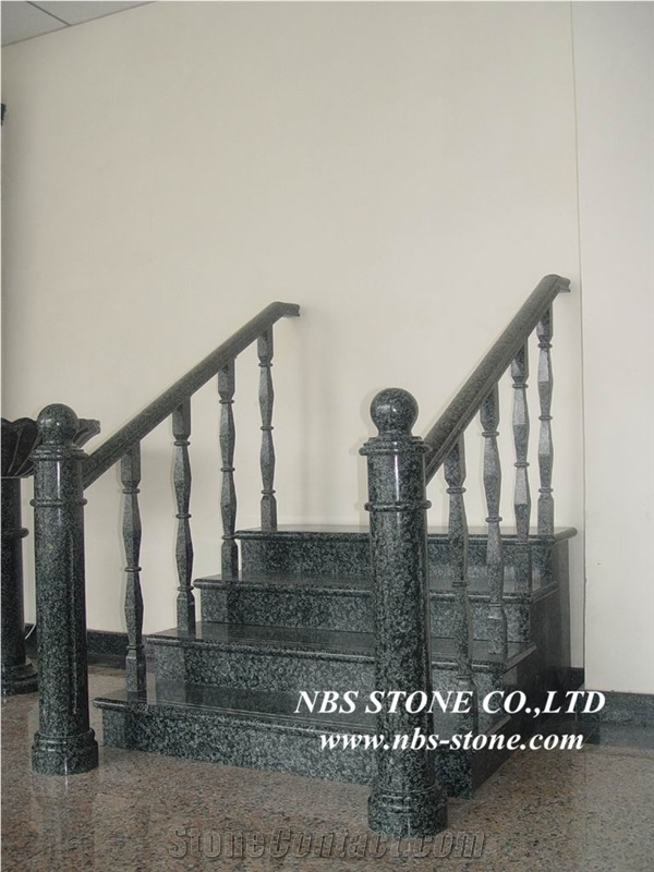 Chrysanthemum Green Granite,China Green for Balustrade & Railings
