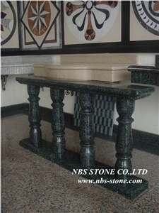 Chrysanthemum Green Granite,China Green for Balustrade & Railings