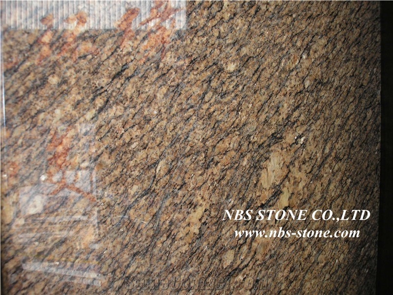 Giallo California Gold Granite Polished Slab&Tiles,Brazil Yellow Granite Floor Covering