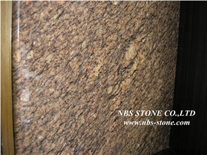 Giallo California Gold Granite Polished Slab&Tiles,Brazil Yellow Granite Floor Covering