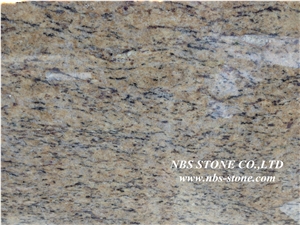 Giallo Cecilia Dark Granite Slabs&Tile,Brazil Yellow Granite Tiles