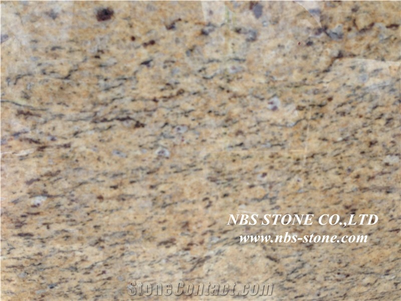 Giallo Cecilia Dark Granite Slabs&Tile,Brazil Yellow Granite Tiles