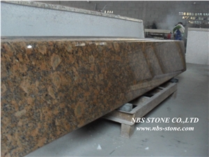 Giallo Fiorito Yellow Granite Kitchen Countertops,Giallo Fiorito Kitchen Countertop