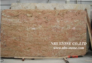 Golden Rose Wood Granite Tiles and Slabs,Granite Floor Covering