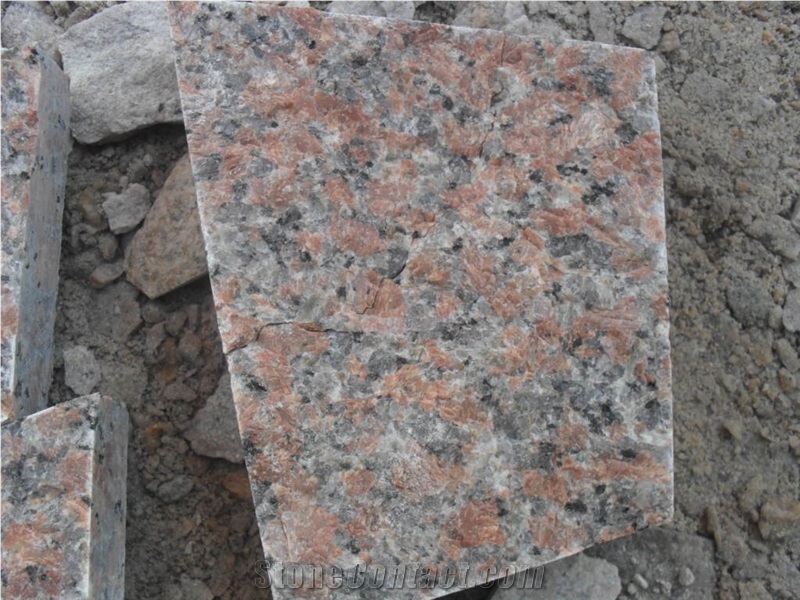 Granite Flagstone,Red Flagstone,G562 Flagstone Tiles &Slabs
