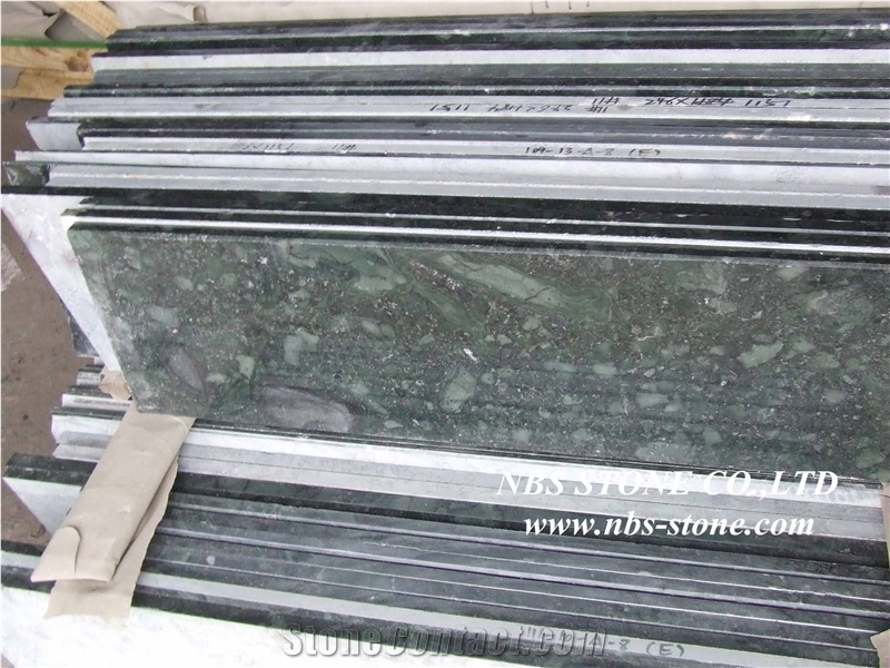Green Marinace Granite,Verde Marinace Green Granite Slabs & Tiles, Brazil Green Granite
