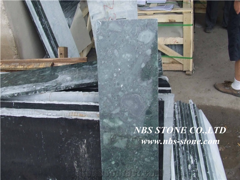 Green Marinace Granite,Verde Marinace Green Granite Slabs & Tiles, Brazil Green Granite