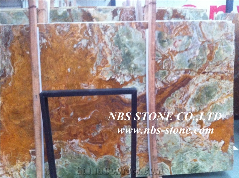 Green Onyx Tiles & Slabs,Green Jade Stone Flooring Slabs/Tiles