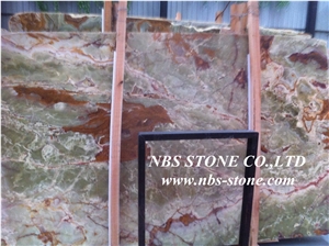 Green Onyx Tiles & Slabs,Green Jade Stone Flooring Slabs/Tiles