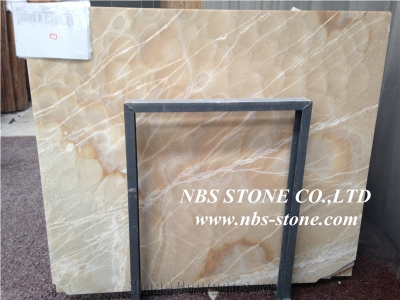 Honey Onyx Slabs & Tiles, Turkey Yellow Onyx