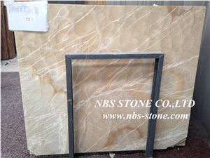 Honey Onyx Slabs & Tiles, Turkey Yellow Onyx