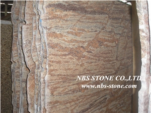 Ivory Gold Granite Slabs & Tiles, India Yellow Granite