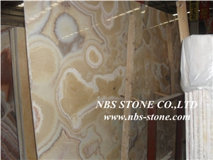 Jade Golden Sunshine Onyx Slabs & Tiles