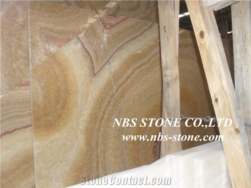 Jade Golden Sunshine Onyx Slabs & Tiles