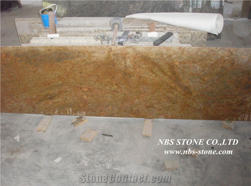Kasmir Gold Granite Countertop,Kitchen Worktop