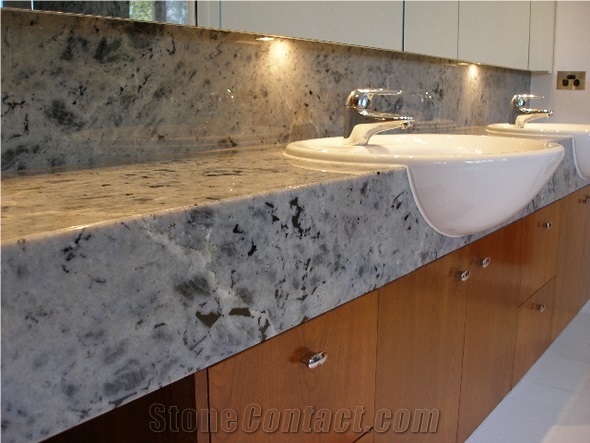 Labradorite Bianca Granite Slabs & Tiles,Madagascar White Granite Floor Covering