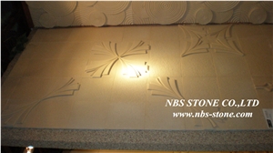 Marble Relief,Yellow Sandstone Wall Relief
