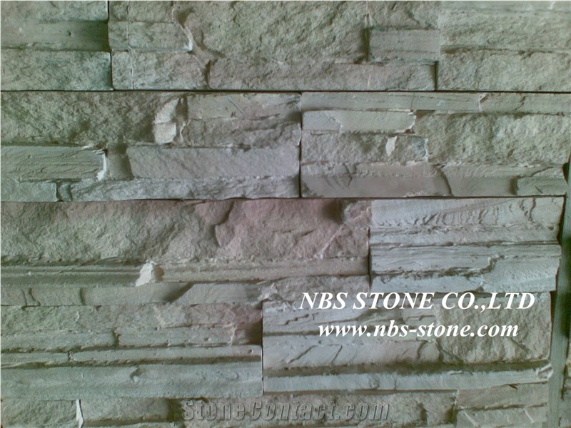 Natural High Quality China Multicolor Slate Cultured Stone,Wall Cladding Stone
