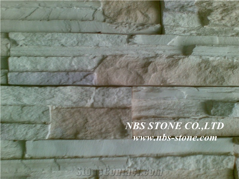 Natural High Quality China Multicolor Slate Cultured Stone,Wall Cladding Stone