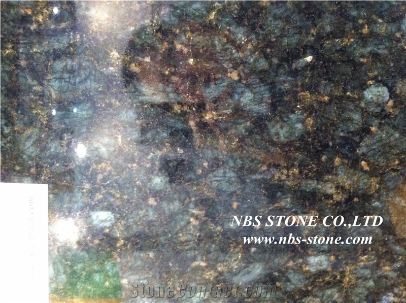 Peacock Green Granite Slabs & Tiles, China Green Granite