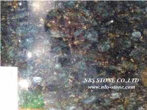Peacock Green Granite Slabs & Tiles, China Green Granite