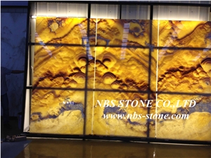 Red Onyx Slabs & Tiles