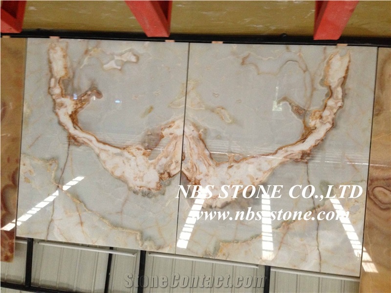Red Onyx Slabs & Tiles
