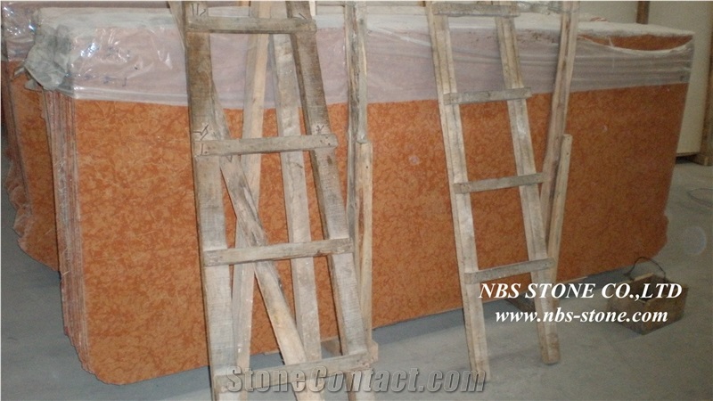 Rosa Verona Marble Slabs & Tiles, Italy Red Marble Floor Covering Tiles