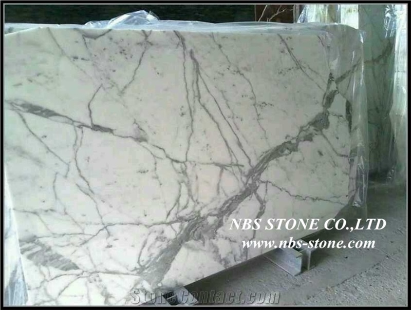 Statuario Marble Tiles and Slabs,Italy White Marble Wall Covering Tiles