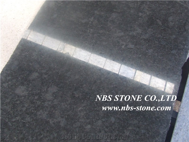 Steel Grey Granite Slabs & Tiles, India Grey Granite