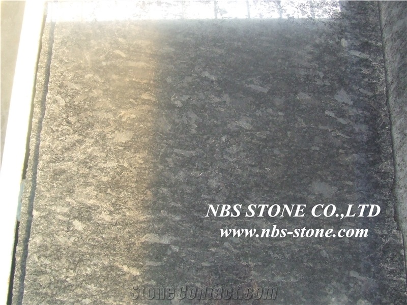 Steel Grey Granite Slabs & Tiles, India Grey Granite