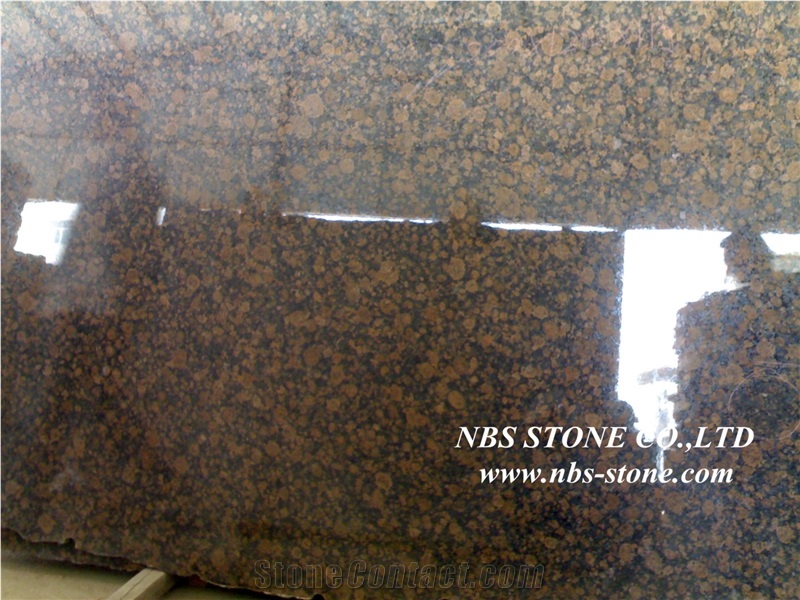 Tropical Brown Granite Slab&Tiles,Saudi Arabia Yellow Granite Floor Covering