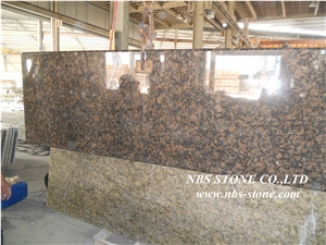 Tropical Brown Granite Slab&Tiles,Saudi Arabia Yellow Granite Floor Covering