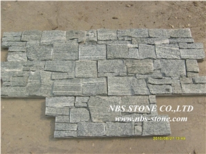 Yellow Rusty Slate Stacked Clutured Stone for Walling, Yellow Granite Cultured Stone