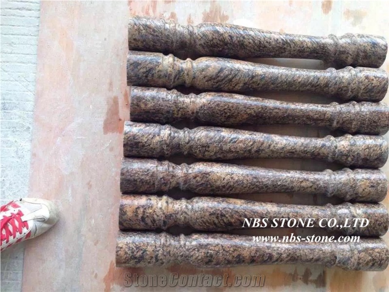 Yellow Stone Balustrade,G682 Stone Balustrade,G682 Granite Column