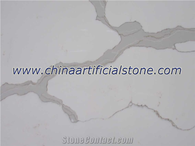 Calacatta White Artificial Stone Slabs V130