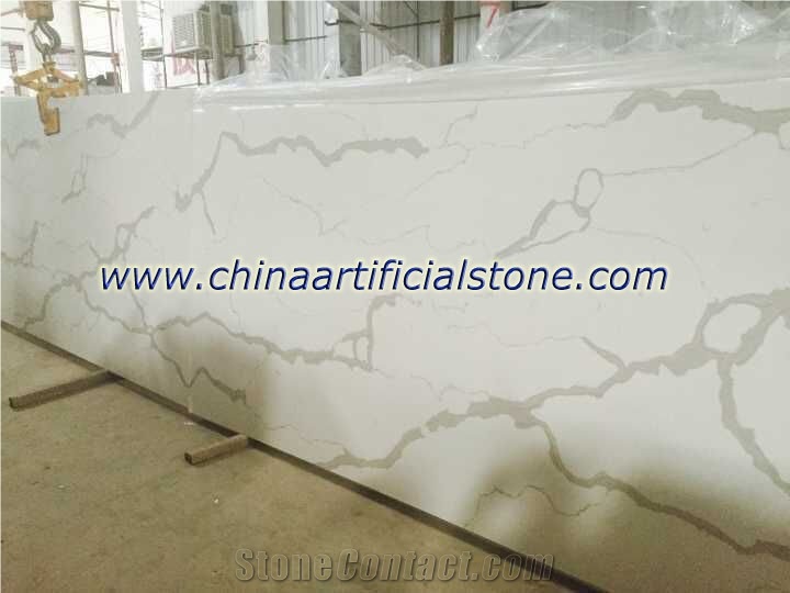 Calacatta White Artificial Stone Slabs V130