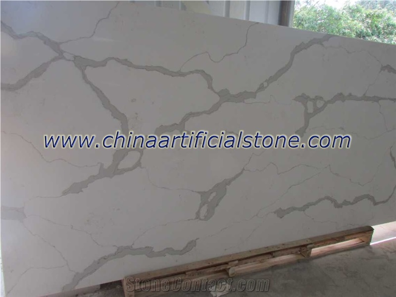 Calacatta White Artificial Stone Slabs V130