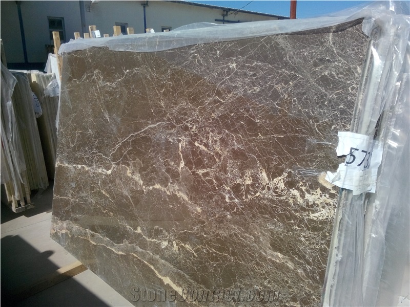 Arriassos Beige Marble Slabs & Tiles, Turkey Brown Marble