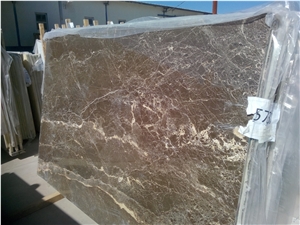 Arriassos Beige Marble Slabs & Tiles, Turkey Brown Marble