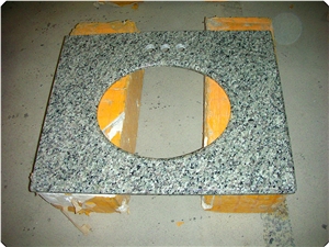 Swan White Granite Vanity Tops, White Granite Bath Tops Swan White Granite Vanity Tops, White Granite Bath Tops