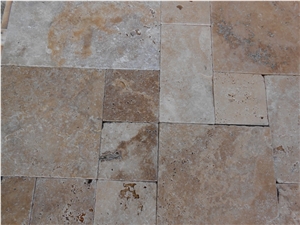Tumbled Antique Travertine Pattern Set
