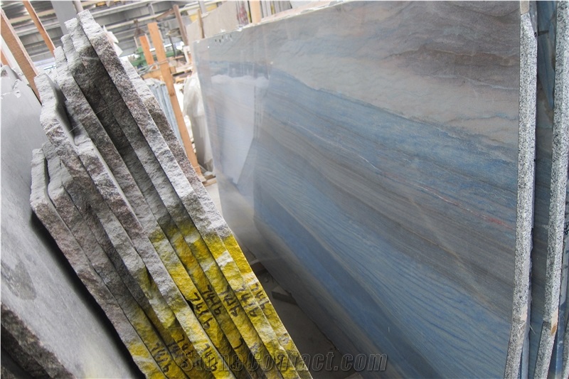 Azul Macaubas Quartzite Slabs & Tiles,Brazil Blue Quartzite Wall Panel,Blue Quartzite for Countertop