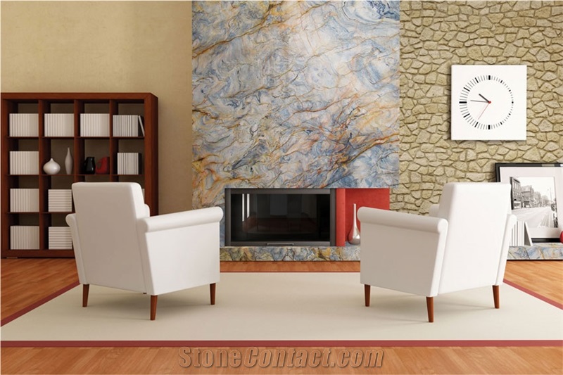 Fusion Quartzite Fireplace Cover,Brazil Quartzite Work Top,Fushion Quartzite Fireplace Design