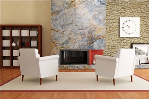 Fusion Quartzite Fireplace Cover,Brazil Quartzite Work Top,Fushion Quartzite Fireplace Design