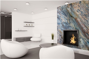Fusion Quartzite Fireplace Cover,Brazil Quartzite Work Top,Fushion Quartzite Fireplace Design