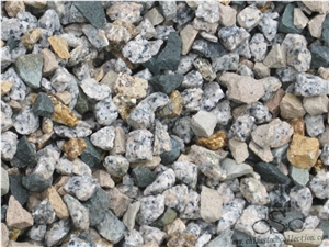 Aggregates Gravel Crushed Stone, Grey Granite Aggregates