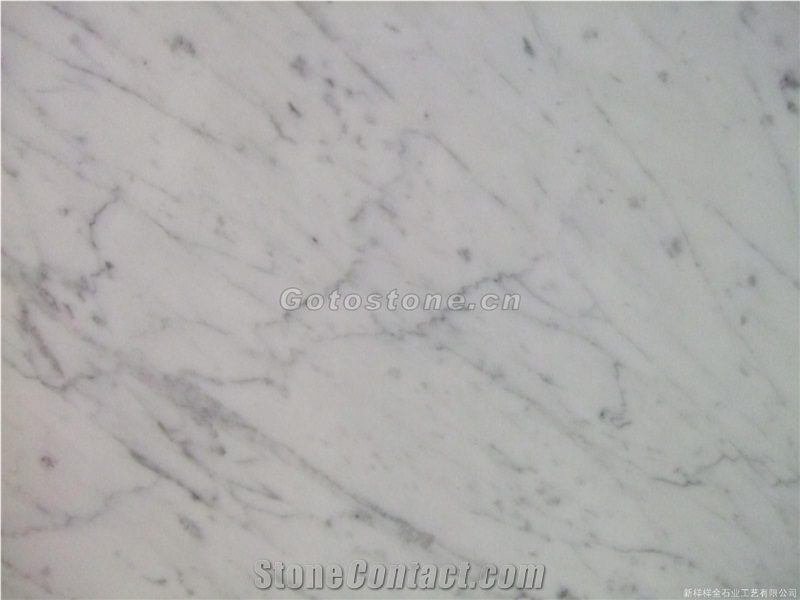 Bianco Carrara Venato Italy White Marble Machine Cutting Tiles,Polishing Slabs for Interior Walling Panel,Floor Covering Hotel Lobby